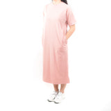 Long Tshirt Dress - Muted Pink