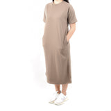 Long Tshirt Dress - Loaded Brown