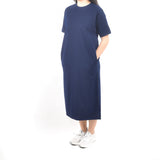 Long Tshirt Dress - Navy Blue