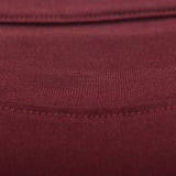 Long Tshirt Dress - Dark Maroon