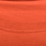 Short Tshirt Dress - Rust Copper Orange