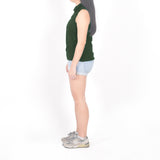 Sleeveless Polo - Moss Green