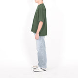 Boxy Tshirt - Moss Green