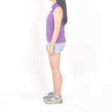 Sleeveless Polo - Lavender