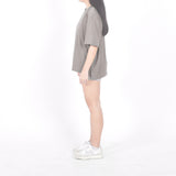 Boxy Tshirt - Loaded Brown