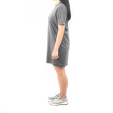 Short Tshirt Dress - Acid Gray