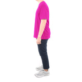 Relaxed Fit Tshirt - Neon Fuchsia Pink