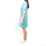 Short Tshirt Dress - Venom Blue