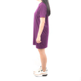 Short Tshirt Dress - Magenta