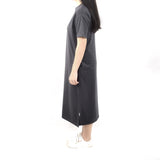 Long Tshirt Dress - Steel Gray