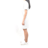 Short Tshirt Dress - White