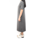 Long Tshirt Dress - Acid Gray