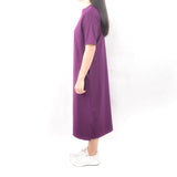 Long Tshirt Dress - Magenta