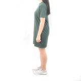 Short Tshirt Dress - Ash Green