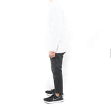 Long Sleeve Polo Shirt - White