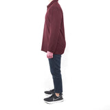 Long Sleeve Polo - Dark Maroon