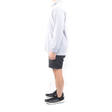 Long Sleeve Polo - Mohair Gray