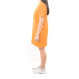 Short Tshirt Dress - Wax Yellow