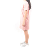 Short Tshirt Dress - Muted Pink