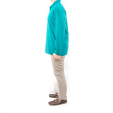 Long Sleeve Polo - Jade Green