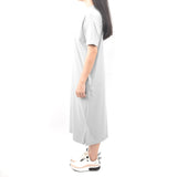 Long Tshirt Dress - White