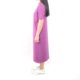 Long Tshirt Dress - Dahlia Mauve