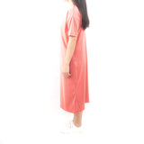 Long Tshirt Dress - Copper Rose