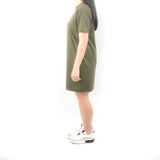 Short Tshirt Dress - Covert Green