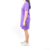 Short Tshirt Dress - Lavender