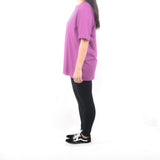 Relaxed Tshirt - Dahlia Mauve