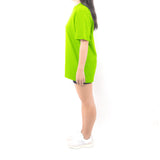 Relaxed Fit Tshirt - Neon Safety Green