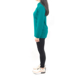 Long Sleeve Polo - Jade Green