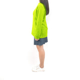 Long Sleeve Tshirt - Neon Safety Green